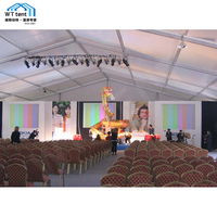 8x12m 8x15m grandes tentes extérieures de luxe pour événements tente de fête en pvc extérieur grand entrepôt camping extérieur tente de mariage étanche