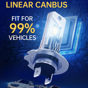 Ampoule de phare de voiture H7 27W 2750LM 6500K, design tout-en-un, Plug and Play, lumière blanche pour mise à niveau - Product Image 6