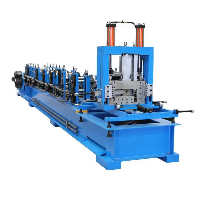 new c z purlin roll forming making machine full automatic c z purlin roll forming machine in China