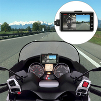 Enregistreur vidéo pour moto Écran HD DVR Dash Camera Recorder Moto Double Objectif Grand Angle 3 "LCD Support 720P
