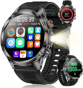 Montre connectée 4G avec carte SIM, caméra, GPS, sport, batterie 1100 mAh, suivi du sommeil, IP67, unisexe, Android - Product Image 1