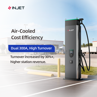 Système de charge séparée DC CCS2 INJET HanYuan 960kW, refroidissement liquide/air, nouveau terminal, connecteur simple/double en option, flexible