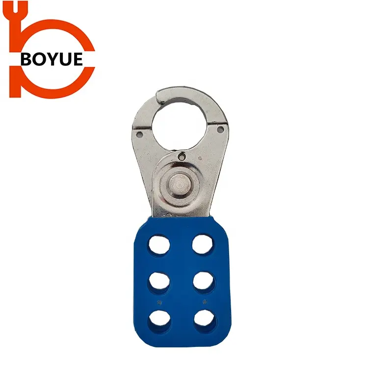 China Factory Blue Color Padlock Lock Out Safety Multipadlock Hasp Lockout With Handle