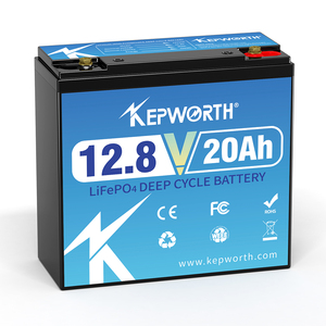 Batería de Fosfato de Hierro y Litio Lifepo4 Kepworth de 12v 20Ah 25Ah 30Ah a Bajo Precio, Más de 4000 Ciclos de Descarga Profunda, Almacenamiento de Energía Solar para el Hogar - Product Image 3