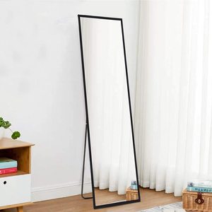 <span class=keywords><strong>Espejo</strong></span> de Pared <span class=keywords><strong>Rectangular</strong></span> Grande Personalizado con Marco de Metal <span class=keywords><strong>Dorado</strong></span> y Negro - Product Image 5
