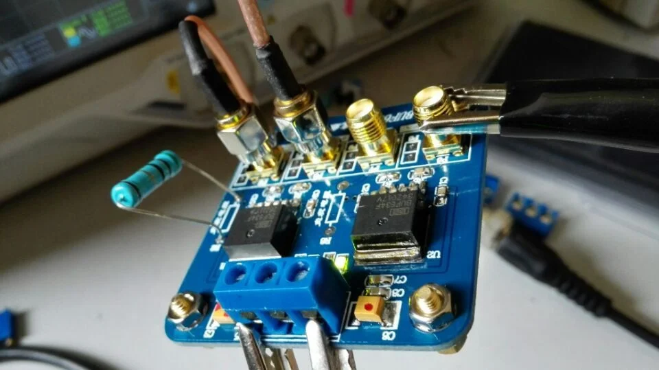 Taidacent BUF634 オペアンプ 電流バッファモジュール 高速バッファ
