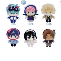 6 pièces/boîte Figurines de scène extraterrestres en PVC Mini poupées IVan Kawaii Boîtes mystère Porte-clés mignons à suspendre 10 cm Échelle 1/12 12+ Enfants