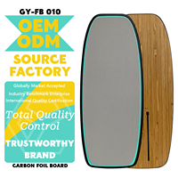 Planche en fibre de carbone GY-FB 010, longueur 106 cm, durable, légère, unisexe, pour SUP/Wingfoil, utilisation en surf en eau océanique