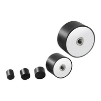 Supports Cylindriques Anti-Vibrations en Caoutchouc Type DD Personnalisables, Options Multicolores, Fabriqués en Chine