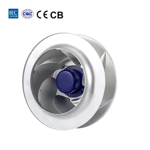 Blauberg 250mm 220v Air Purifier Radial Medium Filter Backward Industrial Ec Centrifugal Fan For Cooling Displays