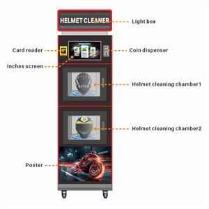 Distributeur automatique de nettoyage et de désinfection pour casques de vélo et de moto, avec SDK et accès cloud - Product Image 4