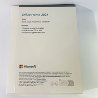 MS Office 2024 Home Retail Box para Activación en Línea, Licencia de por Vida, Garantía Mensual, Inglés Global, en Stock