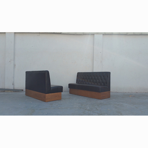 Set di Arredamento per Ristoranti: Sedie in Legno Massello, Tavoli con Base in Metallo per Caffè, Bistrot, Hotel e Uso Commerciale - Product Image 2