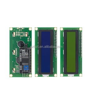 Écran <span class=keywords><strong>LCD</strong></span> <span class=keywords><strong>16x2</strong></span> caractères LCD1602A 5V avec rétroéclairage bleu / vert jaune - Product Image 5