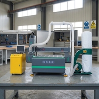 Routeur CNC Xunke 3,2 kW pour le travail du bois et du carton ondulé, avec dépoussiéreur intégré - Offre Spéciale