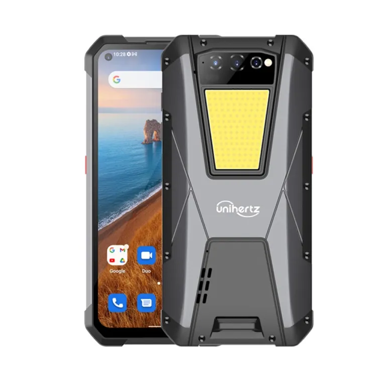 Global Unihertz Tank Rugged Phone 22000mAh 108MP Camera 8GB+256GB Mobile Phones 4G Android Smartphones