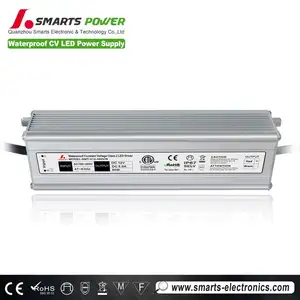 Kecerdasan POWER IP67 Tegangan Konstan 12V CV ETL Tahan Air Lampu Led Power Supply 20W 30W 36W 48W 60W