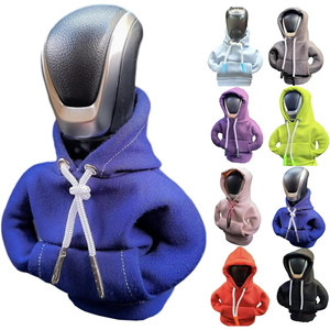 Cover pemindah rem tangan Universal, Cover Hoodie kenop pemindah gigi mobil, aksesoris Interior mobil, Cover pegangan gigi, Sweatshirt Hoodie - Product Image 6
