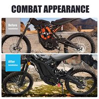 Kit complet de protection de cadre de moto en plastique pour moto électrique Surron Light Bee Series