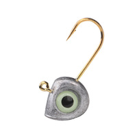Hameçon de pêche Brave Micro Luminous 3D Fish Eye Root, version améliorée, pour la pêche au bar et au mandarin, leurre pour la pêche au fond en mer et sur la plage, petit modèle
