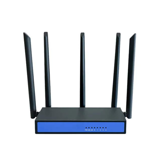 Enterprise Router Wifi6 Ax3000 OEM ODM Openwrt Dual Band 5 Gigabit Port Strong Antenna LongRange HighSpeed Network System