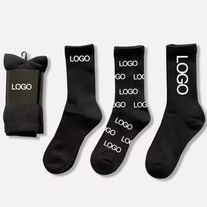 Wholesale Custom Moisture-wicking Non-slip Odor-resistant Wear-resistant Crew <b>Socks</b> New Style High Quality - Product Image 5
