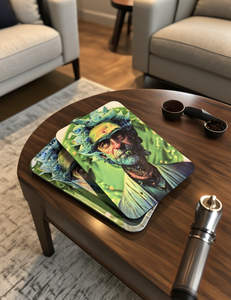 売れ筋プレミアム喫煙3D効果磁気蓋操作トレイ喫煙アクセサリーカスタムプリント収納ローリングトレイ - Product Image 3