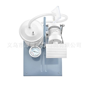 H004 Foot Operated <b>Suction</b> Device Manual Portable Medical Vacuum <b>Pump</b> For Head Use With Pressure Gauge And Collection Bottle - Product Image 3