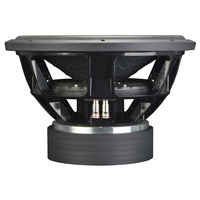 Caisson de basses de voiture 3500W RMS 15 pouces Caisson de basses de voiture à double bobine sous le siège Caisson de basses de 15 pouces pour audio de voiture, 15100