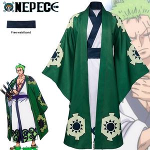 Ensemble de peignoirs <span class=keywords><strong>kimono</strong></span> de style <span class=keywords><strong>japonais</strong></span> pour hommes, tenue à manches longues pour cosplay d'anime - Product Image 2