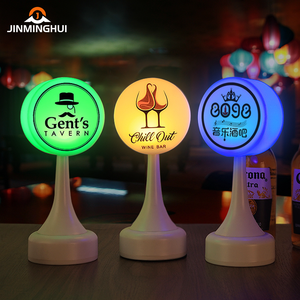 モダンな小さなバーランプカスタムロゴパターンスローガン急速充電長い耐久性防水Ledテーブルランプ家の装飾のための - Product Image 6