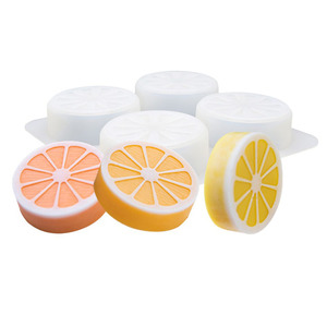 YS bricolage Orange citron tranche gâteau <span class=keywords><strong>Silicone</strong></span> moules <span class=keywords><strong>4</strong></span> cavité ronde fabrication de savon aromathérapie savon artisanat bougie <span class=keywords><strong>moule</strong></span> fournitures faites à la main - Product Image 2