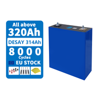 Stock UE -- Livraison DDP - Boîtier de batterie LiFePO4 DESAY 314Ah+DIY 16KWH avec BMS JK-PB2A16S20P, écran LCD 4,3 pouces, tous les accessoires