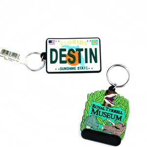 Tùy chỉnh logo 2D dập nổi cao su mềm <span class=keywords><strong>3D</strong></span> in khuyến mại xe Keyring cá nhân tùy chỉnh thương hiệu <span class=keywords><strong>PVC</strong></span> móc khóa - Product Image 2