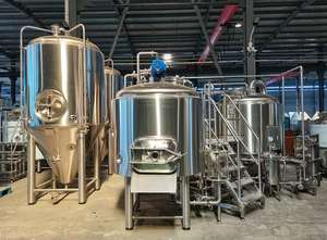 Brewhouse-fermentador de cocina, planta de cerveza de acero inoxidable, 2, 3 y 4 - Product Image 4