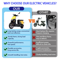 Motocicleta Eléctrica Falcon OEM Enduro 2026, Modelo de Exportación, Neumáticos Anchos, Batería de Largo Alcance, Ideal para Desplazamientos Urbanos