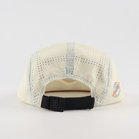Personalizado al aire libre impermeable Camping sombrero bordado logotipo al por mayor rendimiento/deporte correr gorra para pescar/esquiar con lado