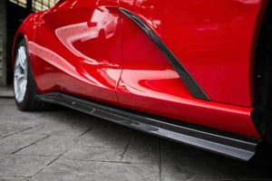 Runde ชุดบอดี้คาร์บอนไฟเบอร์สำหรับเฟอร์รารีอัปเกรด<span class=keywords><strong>812</strong></span>สไตล์ <span class=keywords><strong>novitec</strong></span> กระจกมองหลังขอบข้างสปอยเลอร์ - Product Image 3