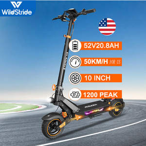 Trottinette Électrique Adulte Pliable en Aluminium Léger, Grande Roue de 10 Pouces, Étanche, Modèle E9T, Charge Maximale 150kg, Disponible en Stock aux États-Unis - Product Image 1