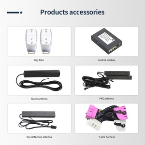 Kit de clé intelligente EASYGUARD PKE, système d'entrée sans clé passif compatible avec BENZ FBS4 avec bouton de démarrage OEM (2020+) et accès confortable - Product Image 3