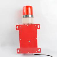Sirena Stsg-07 24V/220V/110V Multivoltaje, Alarma de Alto Decibelio, Carcasa Metálica, Sistema de Seguridad para Fábrica/Almacén