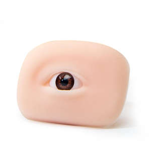 Delineador de ojos de silicona suave 5D, maquillaje permanente para cejas, tatuajes, artistas, tablero de Microblading para ojos, práctica de la piel, novedad - Product Image 1