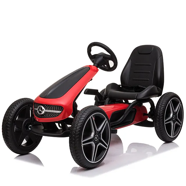 Новинка 2020, детская машинка с педалью для катания, детская игрушка-тележка, Лицензированная машинка benz XMX610