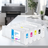 Kartrid Tinta 600ml Kompatibel T725A T7251-T7254 untuk Printer Epson SureColor F2000 F2100 F2150 F2130 DTG