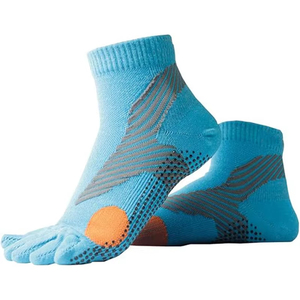 Wholesale Custom Logo Merino Wool Ankle <b>Socks</b> – Outdoor Non-Slip Toe <b>Socks</b> for Men Women, Breathable Hiking <b>Socks</b> - Product Image 2