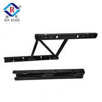 Table basse B08-1 réglable avec mécanisme de levage lisse Métal durable Réglage pratique de la hauteur Meubles d'hôtel réutilisables