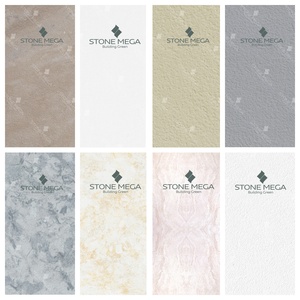 Revêtement mural en argile modifiée, panneaux de revêtement en pierre flexible, marbre Litchi, placage de pierre flexible fin et léger pour la décoration murale - Product Image 3