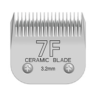 Lames de tondeuse A5 professionnelles pour animaux de compagnie, lames de rechange pour tondeuse, 10 pièces #   30 #   40 #   Tondeuse de toilettage 3F 4F 5F 7F Steel and Fit