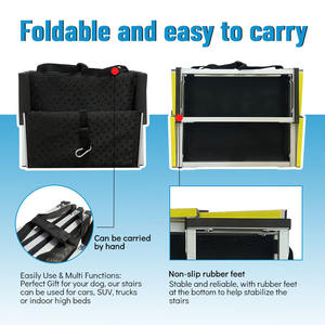 Hochwertige individuelle faltbare tragbare Aluminium-Hundeleiter Premium-Schritt-Ein-Hundeleiter - Product Image 4