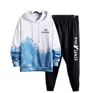 Custom Contrast Panels <b>Colour</b> Block Breathable Lightweight 100% Cotton Washed Windbreaker Short <b>Sets</b> for Unisex Autumn - Product Image 1